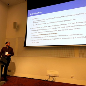 Presenting at EcoNLP at ACL2018 in Melbourne, Australia.